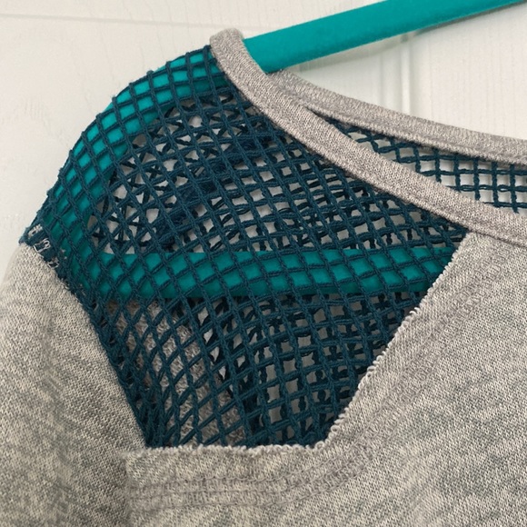 Cruel Girl L grey & blue casual sweater - Picture 3 of 6